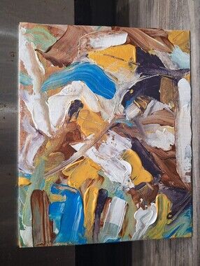 SmallOrigin Painting Original painting 8x10 canvas Board expressionist Abstract